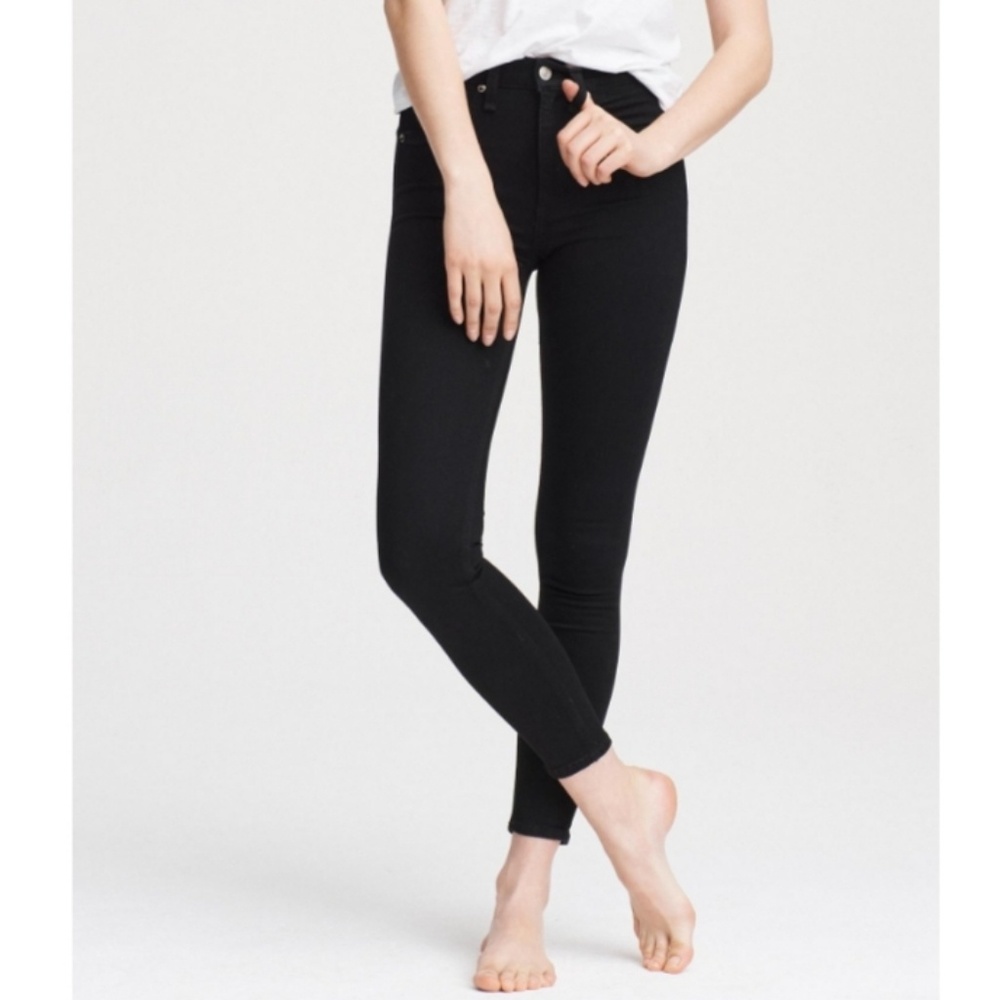 NWT• rag&bone Nina high rise ankle skinny • sz 28